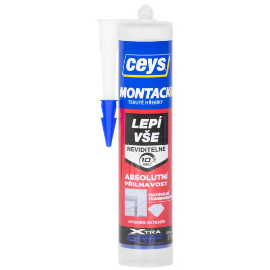 Glue Ceys MONTACK GLUES EVERYTHING INVISIBLE, 315 g Glue Ceys MONTACK GLUES EVERYTHING INVISIBLE, 315 g