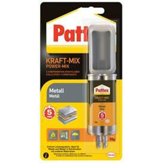 Metal Pattex® Repair Epoxy, liquid metal, syringe, 25 ml