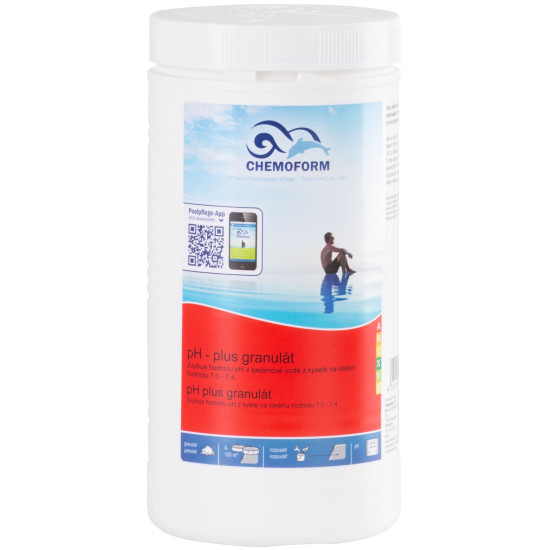Basseini ettevalmistus Chemoform 0802, pH pluss, 1 kg