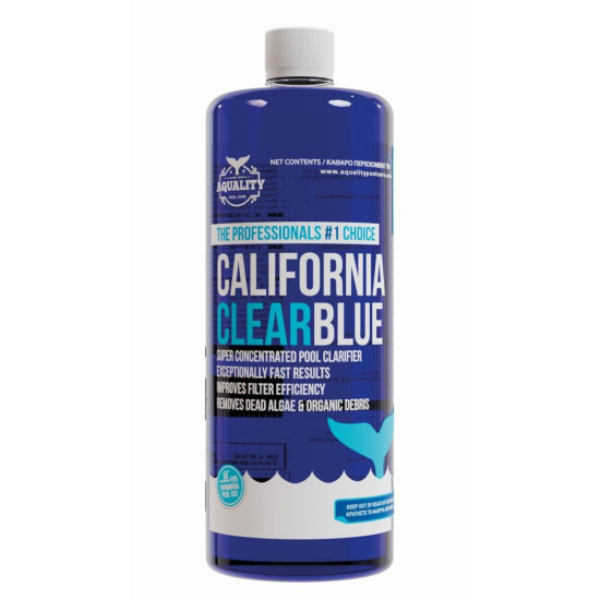 Очиститель бассейнов California Clear Blue, 1 зажигание.