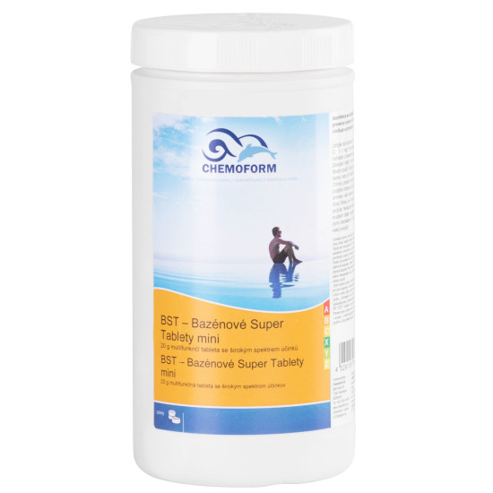 Chemoform 8601 tabletid, 20 g, multifunktsionaalne, aeglaselt lahustuv, pakend. 1 kg