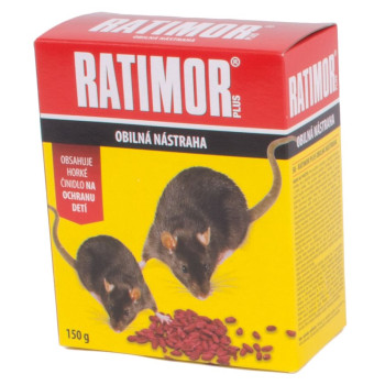 Bait RATIMOR® Bromadiolon grain bait, 150 g, grain