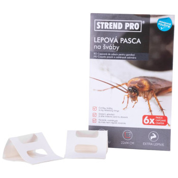 Trap Strend Pro,for cockroaches, glue, pack 6 pcs Trap Strend Pro,for cockroaches, glue, pack 6 pcs