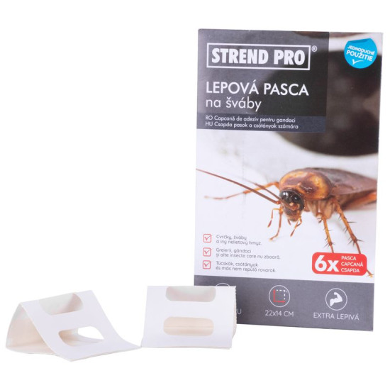 Trap Strend Pro,for cockroaches, glue, pack 6 pcs