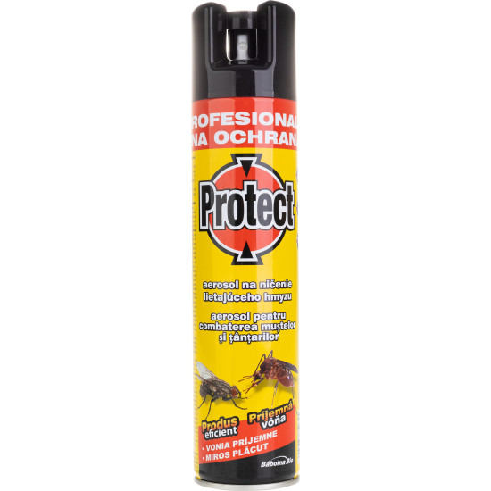 PROTECT sprei, aerosool, lendavate putukate tõrjeks, 400 ml PROTECT sprei, aerosool, lendavate putukate tõrjeks, 400 ml