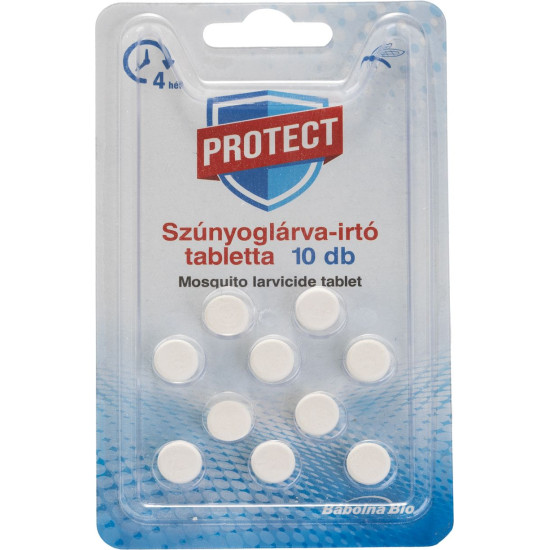 Tablets against mosquitoes PROTECT, larvicidal, 10 tablets. Tablets against mosquitoes PROTECT, larvicidal, 10 tablets.