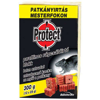 PROTECT sööt, pressitud kuubik, hiirtele ja rottidele, 12x25 g (300 g) PROTECT sööt, pressitud kuubik, hiirtele ja rottidele, 12x25 g (300 g)