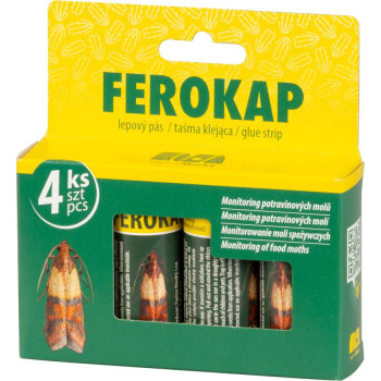 Koipüünis FEROKAP, toiduliblikatele, kleeplint, pall. 4tk