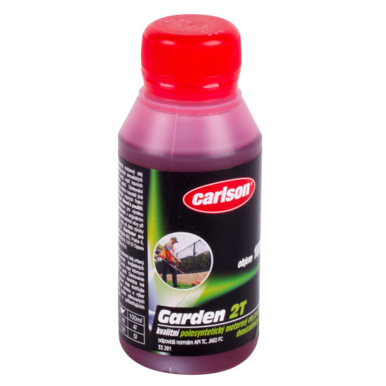 Carlson® GARDEN 2T õli, API TC, 0100 ml Carlson® GARDEN 2T õli, API TC, 0100 ml