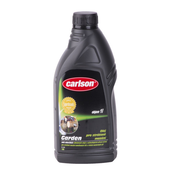 Carlson® õli 1000 ml, kettsaagide keti määrimiseks Carlson® õli 1000 ml, kettsaagide keti määrimiseks