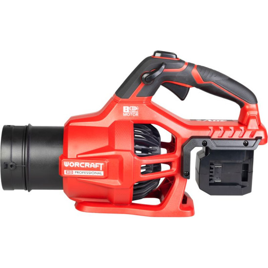 Blower Worcraft CLB-S40LiBA ShareSYS, 2x20V Li-ion, 202 km/h, leaf-free, brushless Blower Worcraft CLB-S40LiBA ShareSYS, 2x20V Li-ion, 202 km/h, leaf-free, brushless