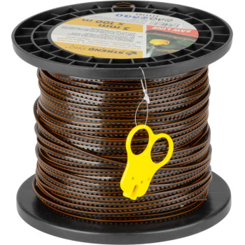 SawLine mowing line 3 mm, L-100 m, serrated