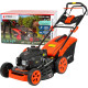 Strend Pro QL51PD-196 lawn mower, petrol, 4.0 kW, 51 cm cutting width, with ride-on, LONCIN Strend Pro QL51PD-196 lawn mower, petrol, 4.0 kW, 51 cm cutting width, with ride-on, LONCIN