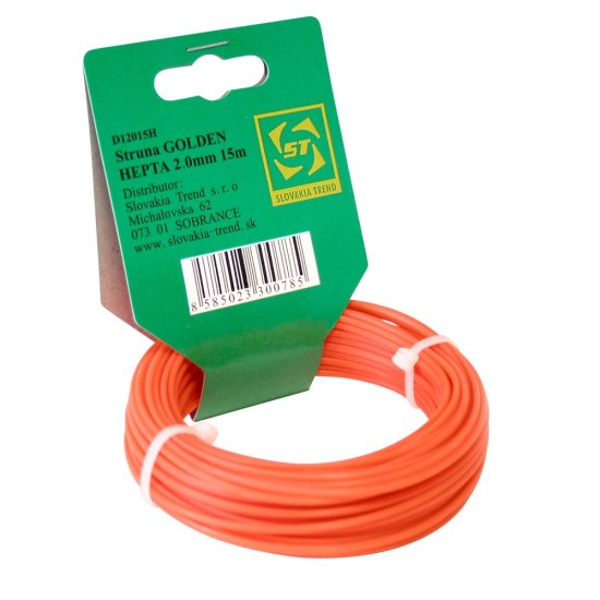 Trimmer line for lawnmowers 1,6mm, 15m, Strend Pro, HEX, hobby