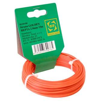 Trimmer line for lawnmowers 2,0mm, 15m, Strend Pro, HEX, hobby