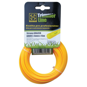 Trimmer line for lawnmowers 2,0mm, 15m, Strend Pro, round, professional