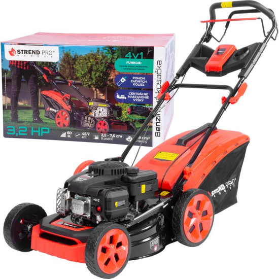 Muruniiduk Strend Pro QL46P-139, bensiin, 2,4 kW, töölaius 45,7 cm, ajamiga, LONCIN