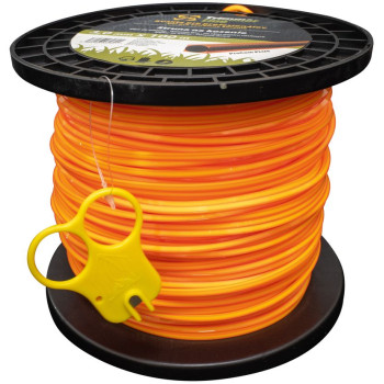 Trimmer rope ProCom Plus, for mowing, 2.7 mm, square, Spool 100 m