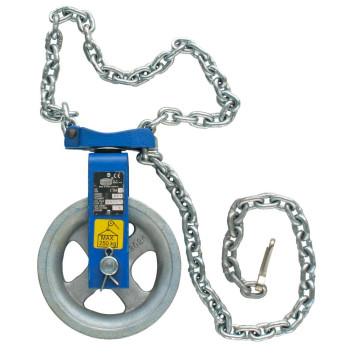 Pulley 0,5 ton Brano, with shank