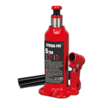 Hydraulic bottle jack 5 ton (in PVC box)