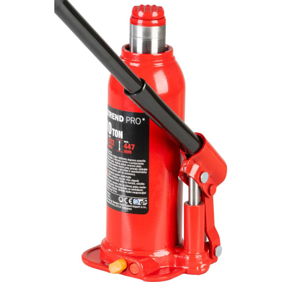 Hydraulic bottle jack 10 ton (paper carton) Hydraulic bottle jack 10 ton (paper carton)