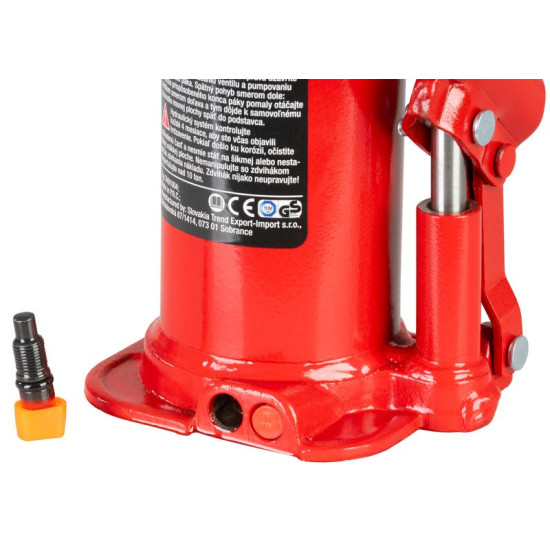 Hydraulic bottle jack 10 ton (paper carton) Hydraulic bottle jack 10 ton (paper carton)