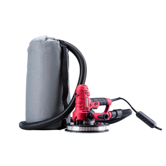Drywall sander Worcraft DS08-190, 800W, 190 mm, with a bag, LED light Drywall sander Worcraft DS08-190, 800W, 190 mm, with a bag, LED light