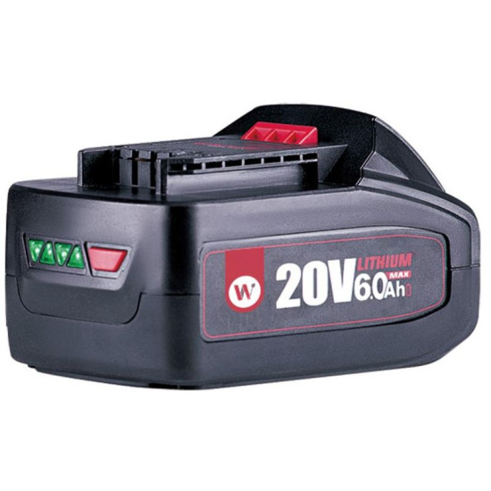 Worcraft CLB-20V-6.0HC ShareSYS 6000 mAh aku, S20Li, kiirlaadimine Worcraft CLB-20V-6.0HC ShareSYS 6000 mAh aku, S20Li, kiirlaadimine