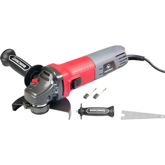 Grinder Worcraft AG08-125S, 820W, 125 mm, M14, angled, with speed control Grinder Worcraft AG08-125S, 820W, 125 mm, M14, angled, with speed control
