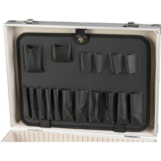 Tööriistakohver Strend Pro ATB80, Alu, alumiinium, 45x33x15 cm, lukustatav Tööriistakohver Strend Pro ATB80, Alu, alumiinium, 45x33x15 cm, lukustatav