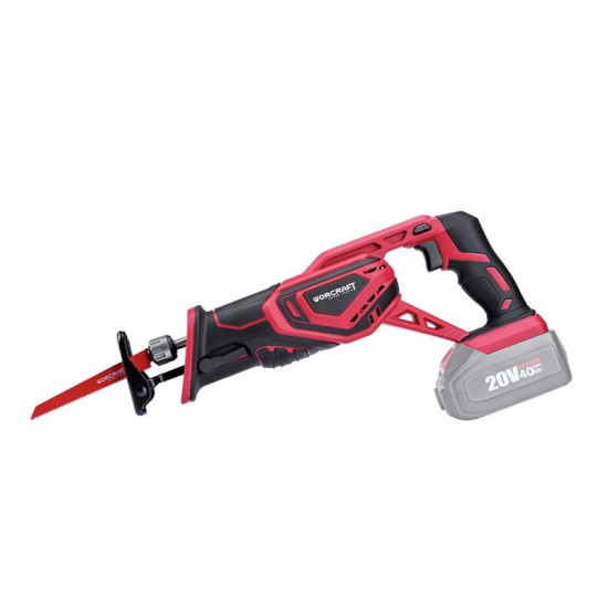 Reciprocating saw Worcraft CSS-S20Li, 20V, Li-Ion, wood 80