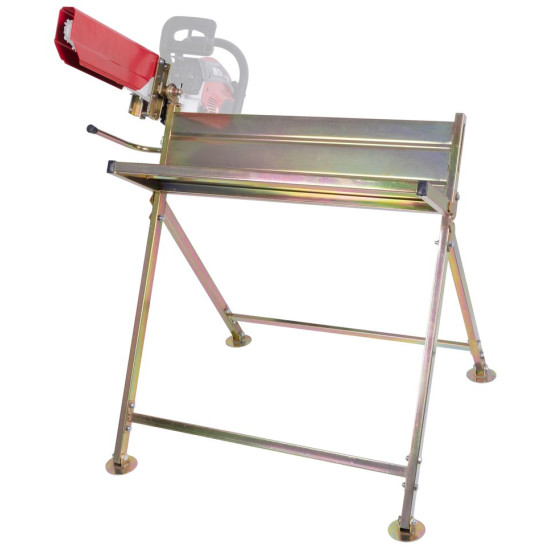 Stand Strend Pro, 88x71x86 mm, max. 120 kg, for sawing wood, with holder for saw Stand Strend Pro, 88x71x86 mm, max. 120 kg, for sawing wood, with holder for saw