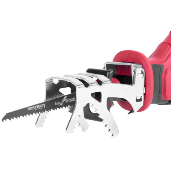 Saw Worcraft CSS-12Li, 12V, 2x 2.0Ah Li-Ion, tail