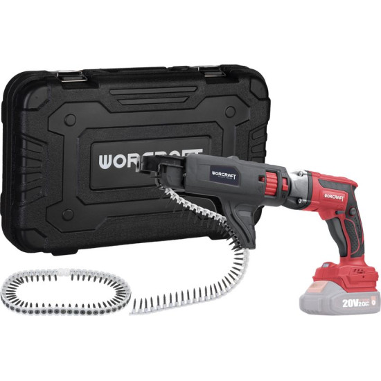 Screwdriver Worcraft CDIS-S20LiB ShareSYS, для гипсокартона, 20V, Li-ion, бесщеточный
