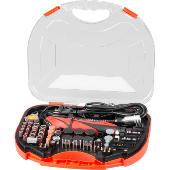 Strend Pro grinder, mini, direct, drilling and grinding, 135 W, with accessories