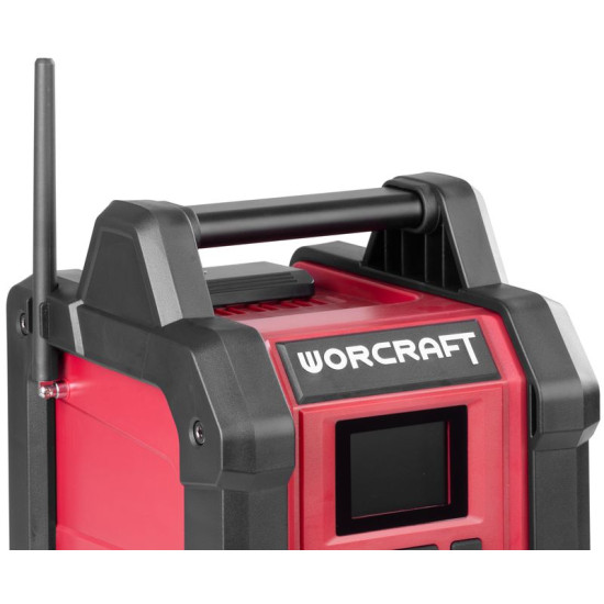 Радио Worсrаft сBTS-S20LiH, DаB+FM, 20 В, Bluetooth, AUX, 2x15 Вт