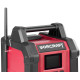 Радио Worсrаft сBTS-S20LiH, DаB+FM, 20 В, Bluetooth, AUX, 2x15 Вт