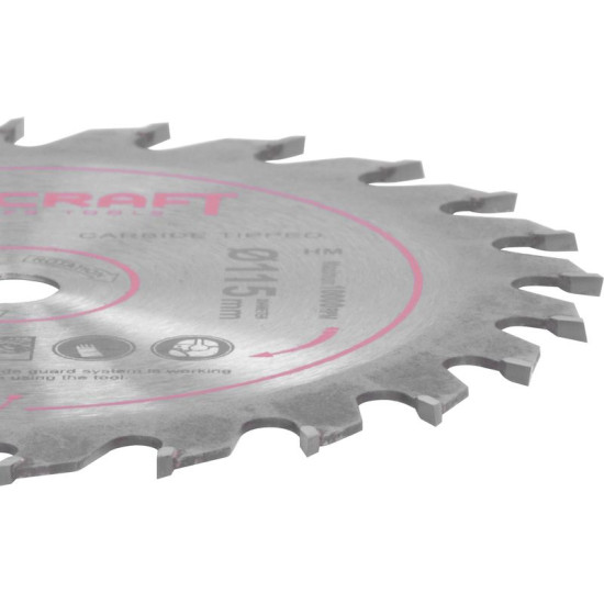 Ketassaeleht Worcraft CMCS-S20LiB, 115x9,5 mm, 24T Ketassaeleht Worcraft CMCS-S20LiB, 115x9,5 mm, 24T