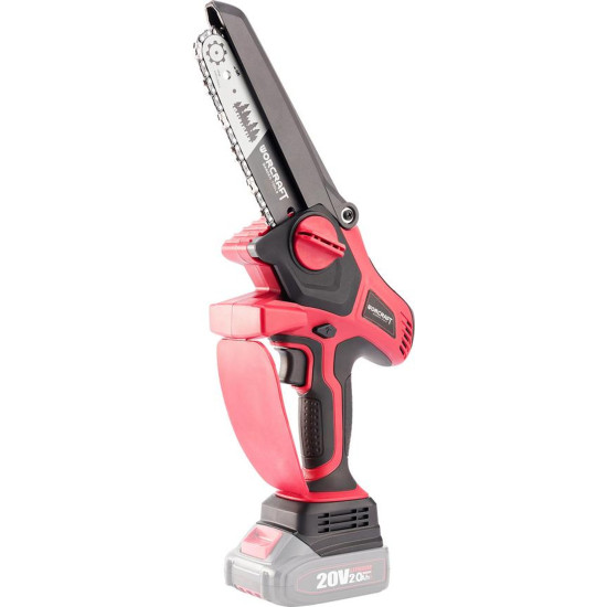 Worcraft CHS-S20LiBP ShareSYS saag, 20V Li-Ion, käeshoitav, minikett, harjadeta, 15 cm latt (asendus 114545)