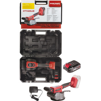 Виброприсоска Worcraft Citt Citt Ctt-S20Lim, Sharesys, 20V,  для работы с плиткой, в чемодане