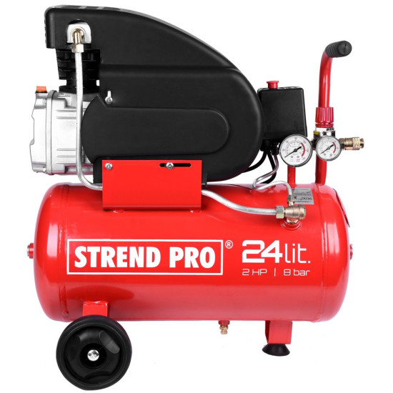 Electric oil compressor Strend Pro FL2024-08, 24 l Electric oil compressor Strend Pro FL2024-08, 24 l