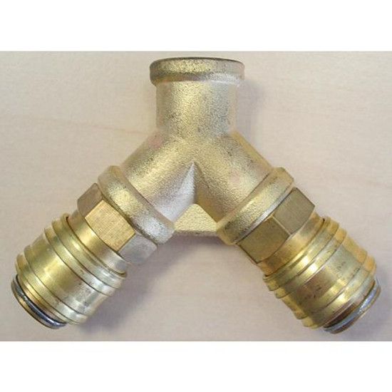 Double connector for compressor Airtool 3/8" Strend Pro Double connector for compressor Airtool 3/8" Strend Pro