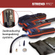 Battery handheld air compressor Strend Pro K25, 150 psi, 10 bar, LED light
