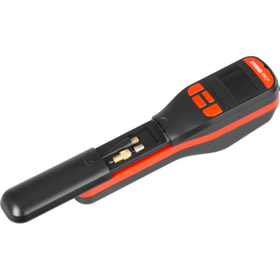 Battery handheld air compressor Strend Pro K25, 150 psi, 10 bar, LED light