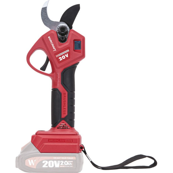 Worcraft CSC-S20LiBA ShareSYS ножницы, 20V Li-Ion, садовое, беспроводное, для ветвей, срезано .30 мм