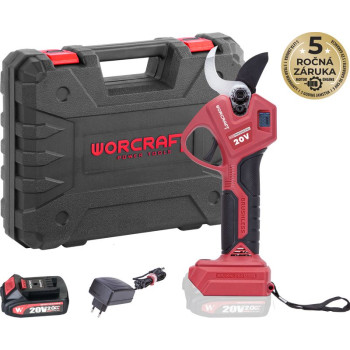 Shears Worcraft CSC-S20LiBAM ShareSYS, 20V Li-Ion, garden, cordless, for branches, cutting capacity