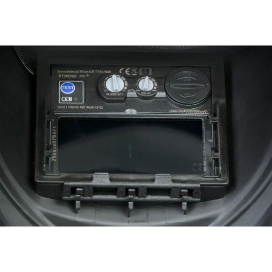 Сварочная маска Strend Pro Galaxy MatteBlack, AutoDark, самозатемняющаяся Сварочная маска Strend Pro Galaxy MatteBlack, AutoDark, самозатемняющаяся