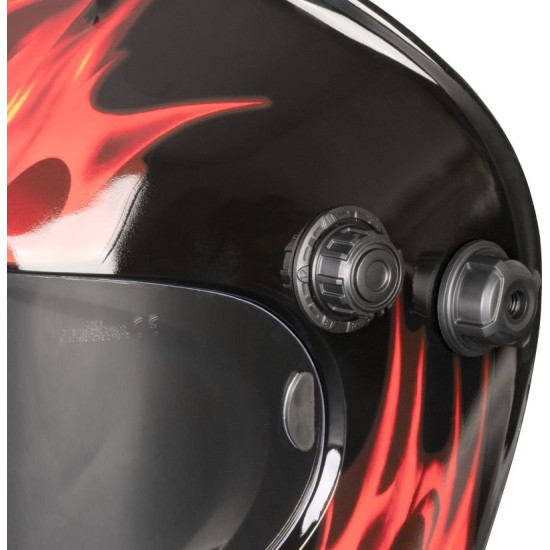 Welding helmet Strend Pro Galaxy Flame, AutoDark, self-dimming