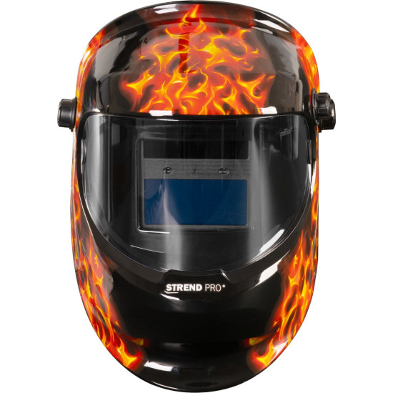 Welding helmet Strend For Galaxy Fire Skull, AutoDark, self-dimming