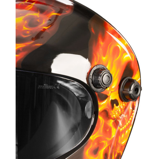 Welding helmet Strend For Galaxy Fire Skull, AutoDark, self-dimming